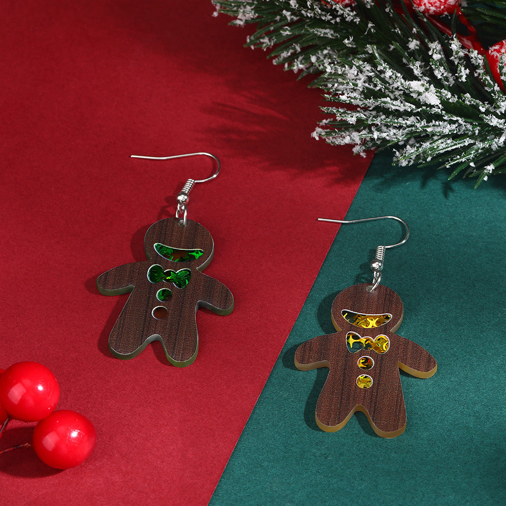 Acrylic Christmas Earrings