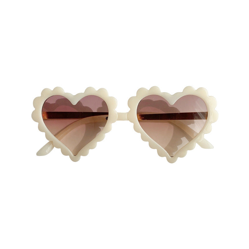 Fashion Cute Heart-shaped Children's Glasses