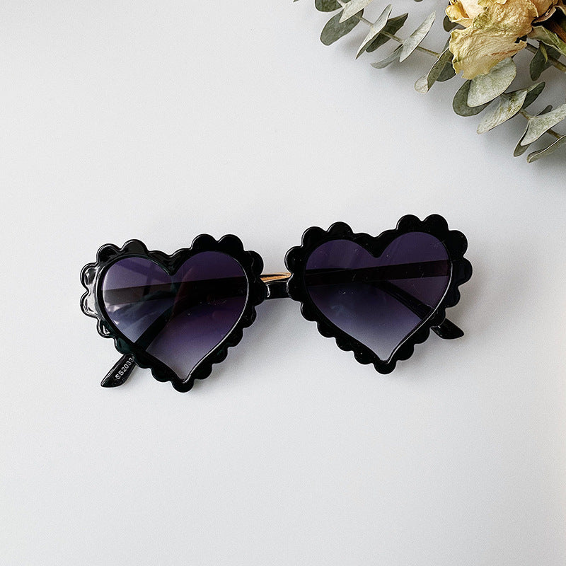 Fashion Cute Heart-shaped Children's Glasses