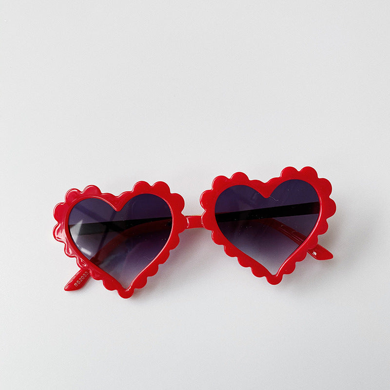 Fashion Cute Heart-shaped Children's Glasses