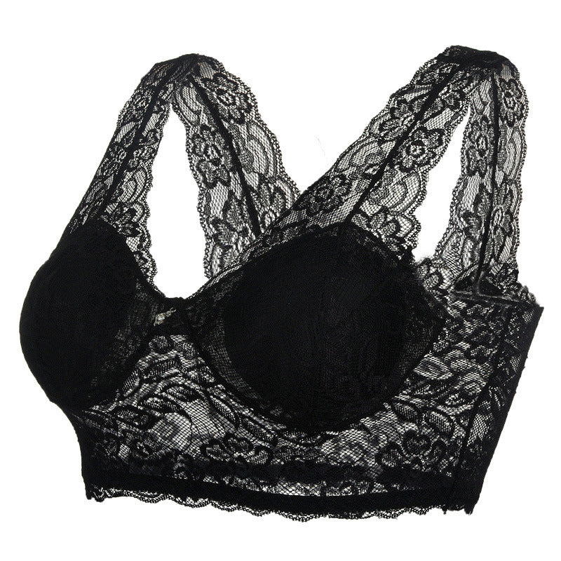 LACE VEST thin bra