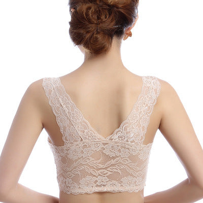 LACE VEST thin bra