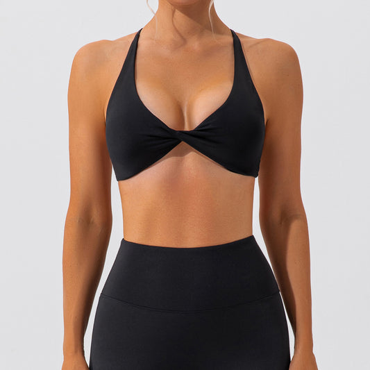 Cross Back Sports Bra Fashion