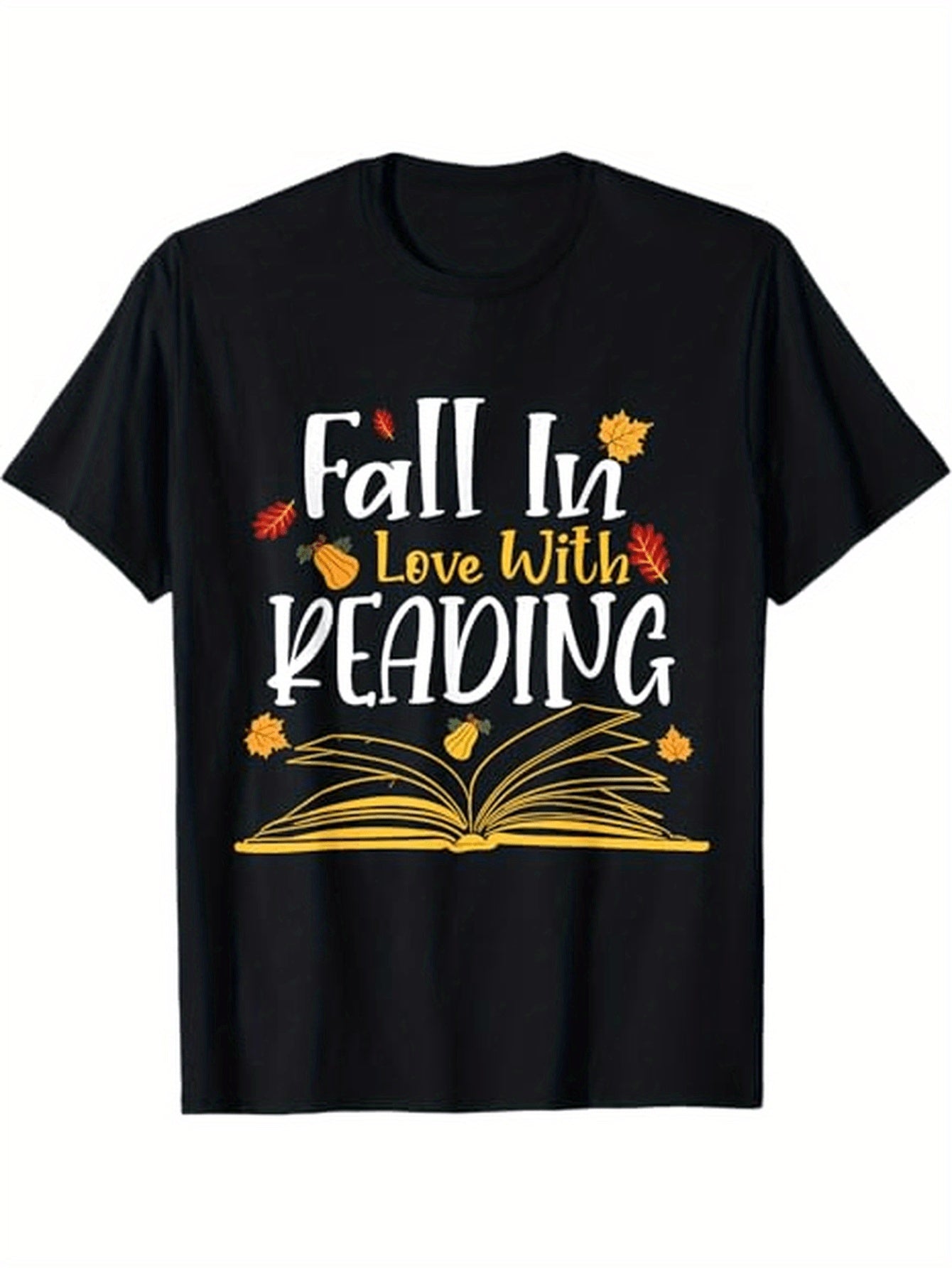 Love Reading, Autumn Leaves, Autumn, Thanksgiving T-shirts, Halloween, Thanksgiving, Christmas, Gifts, Fits, Men, Women, Friends, Family