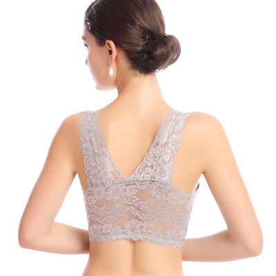 LACE VEST thin bra