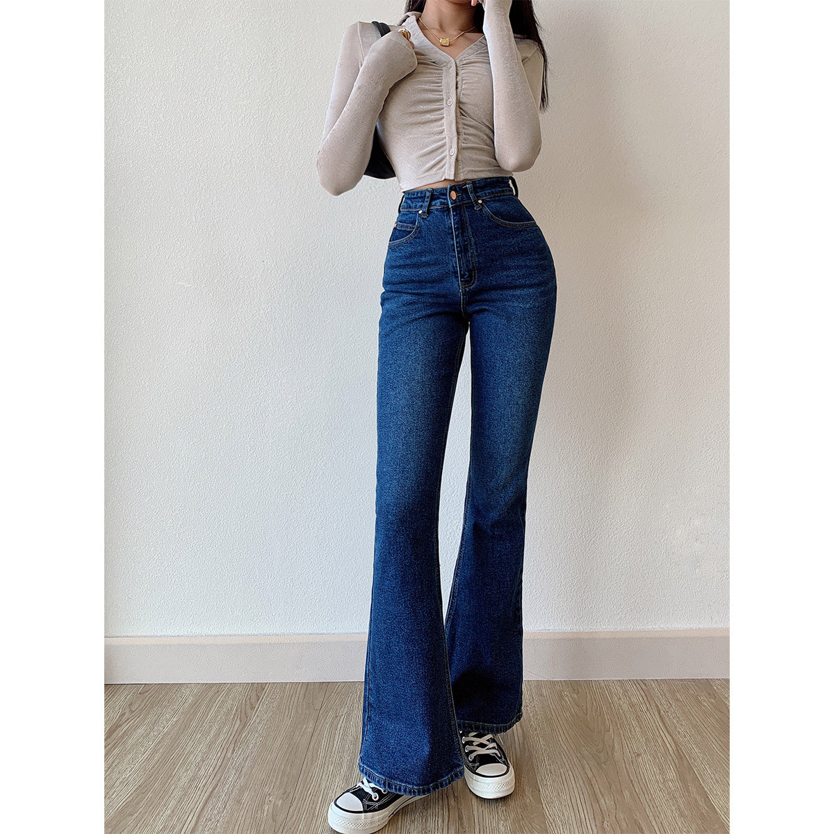 Women's Fashion High Elastic Butt Lift Slim Jeans